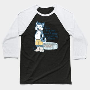 Big boy husky Baseball T-Shirt